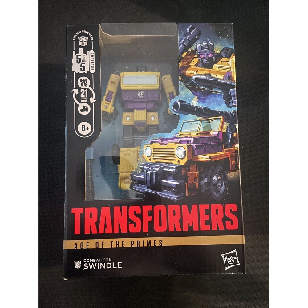 Transformers Age of the Primes Voyager Class Combaticon Swindle Action Figure